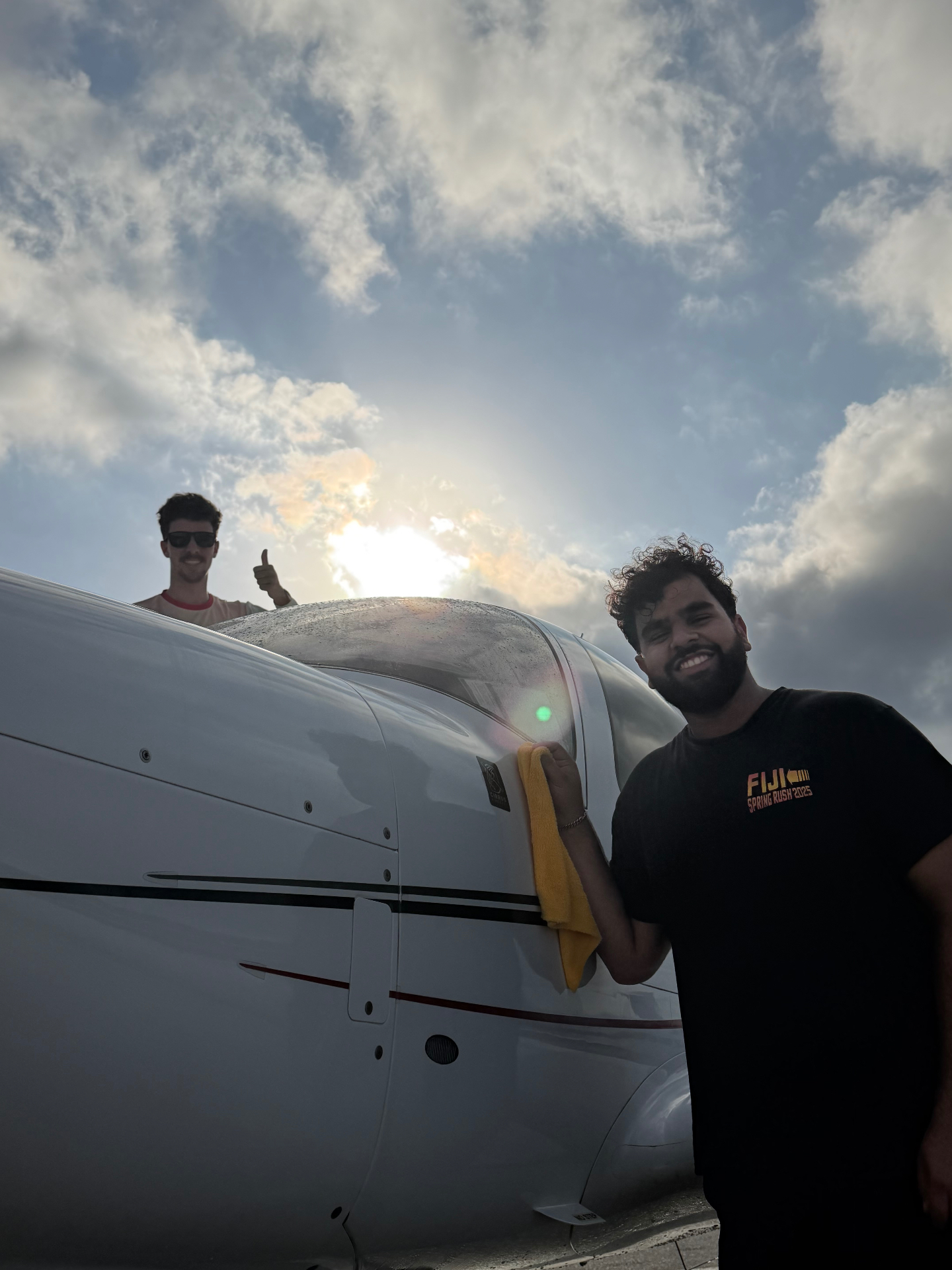 Cirrus SR20 on the ramp at KFXE Fort Lauderdale Executive Airport